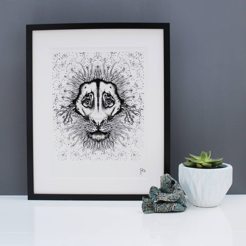 Dandy Lion Limited Edition Print, 1 of 4