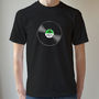 Personalised Mens T Shirt Vinyl Record, thumbnail 4 of 6