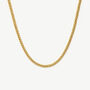 0.1cm,0.3cm Or 0.4cm Men’s Twisted Chain Necklace In Gold Or Silver, Christmas Jewellery Gift, thumbnail 4 of 11