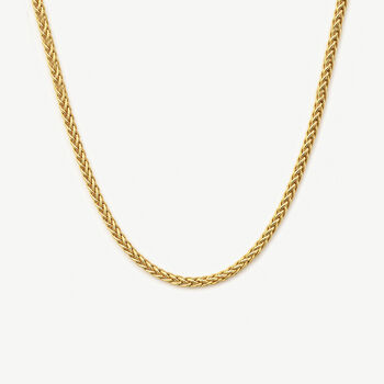 0.1cm,0.3cm Or 0.4cm Men’s Twisted Chain Necklace In Gold Or Silver, Christmas Jewellery Gift, 4 of 11