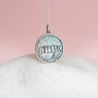 Personalised Stonehenge Necklace In Sterling Silver, thumbnail 2 of 9