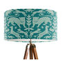 Beasts Turquoise Lampshade, thumbnail 4 of 4