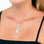 Art Deco Four Strand Necklace In Gold Vermeil, thumbnail 3 of 4