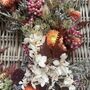 Autumnal 'Amber' Dried Flower Wreath, thumbnail 6 of 6