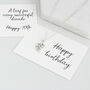 70th Birthday Silver Leaf Necklace, thumbnail 1 of 8