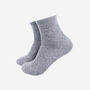 Pure Cashmere Luxury Ankle Socks Ethically Sourced Dark Grey, thumbnail 1 of 3
