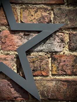 Metal Star Decorations For The Home Or Garden , Signs , Ornaments, 10 of 12