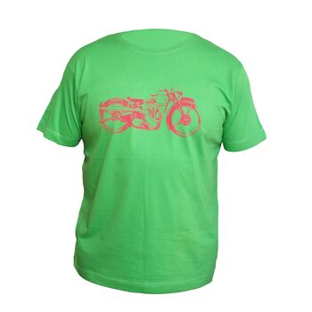 Retro Motorcycle T Shirt, 4 of 7