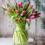 Fresh Pink Tulips Bouquet, thumbnail 1 of 3