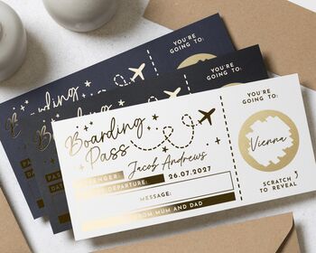 Surprise Holiday Boarding Pass Voucher, 2 of 9