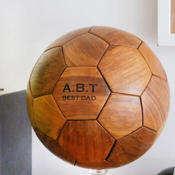 Personalised Wooden Football Puzzle, 3 of 9