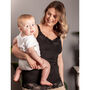 Luxury Black Breastfeeding Camisole, thumbnail 1 of 6
