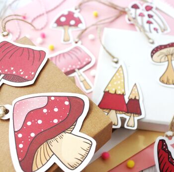 Fairytale Magical Mushrooms Gift Tags, Large, 8 of 9