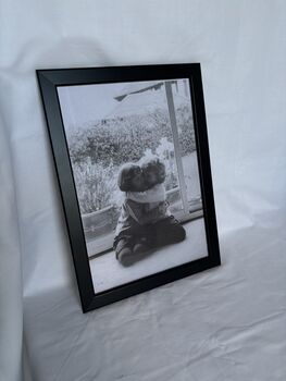 Personalised Photo Print Wall Art A4 Frame Not Included, 2 of 2