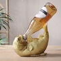 Gold Thirsty Fish Bottle Holder, thumbnail 3 of 4