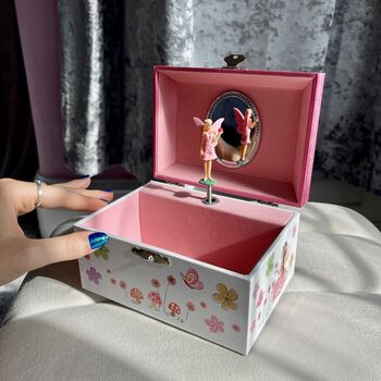 Musical Fairy Personalised Jewellery Box, 4 of 4