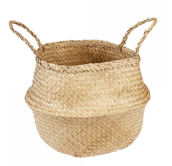 Natural Seagrass Basket, 2 of 2