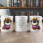 Personalised Pekingese In Christmas Jumper Mug, thumbnail 2 of 2
