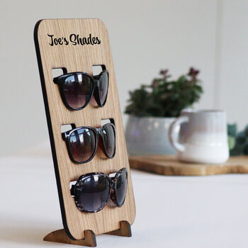 Personalised Sunglasses Holder Stand, 5 of 7