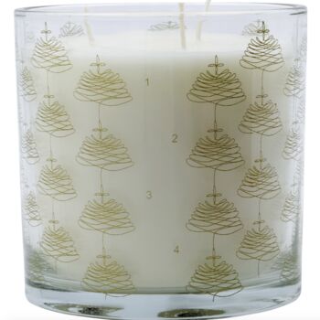 Large Glass Advent Candle, 2 of 3