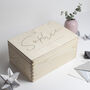 Personalised Thank You Bridesmaid Wooden Box, thumbnail 1 of 9