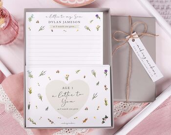 Personalised Floral 'Letter To My Daughter As You Grow', 2 of 7
