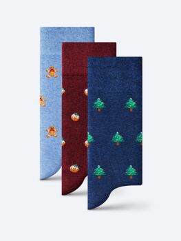 The Festive Feet Giftbox – Luxury Festive Socks, 2 of 9