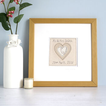 Personalised Picture Gift For Wedding Or Anniversary, 7 of 12