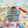 Personalised Silver Family Birthday Candle Holder, thumbnail 2 of 3
