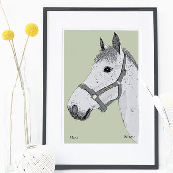 Personalised Horse Portrait, 3 of 8