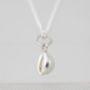 Solid Silver Shell Pendant, thumbnail 4 of 8