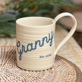 Granny Or Grandma Personalised Porcelain Mug, 3 of 8