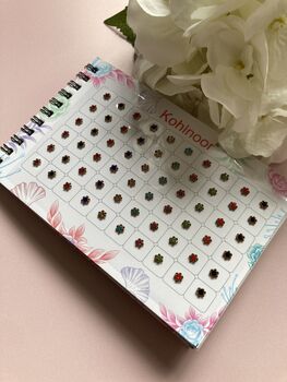 Colourful Five Page 300 Flower Bindi Booklet, 2 of 10