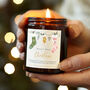 Baby's First Christmas Gift Personalised Candle, thumbnail 1 of 11