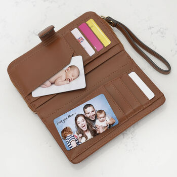 Personalised Wallet Or Purse Metal Photo Cards, 4 of 7