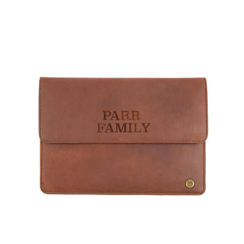 Personalised Leather Travel Wallet In Vintage Brown, 5 of 7