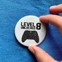 Personalised Gamer Birthday Badge, thumbnail 1 of 5