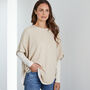 Long Length Stone Cotton Tee, thumbnail 2 of 8