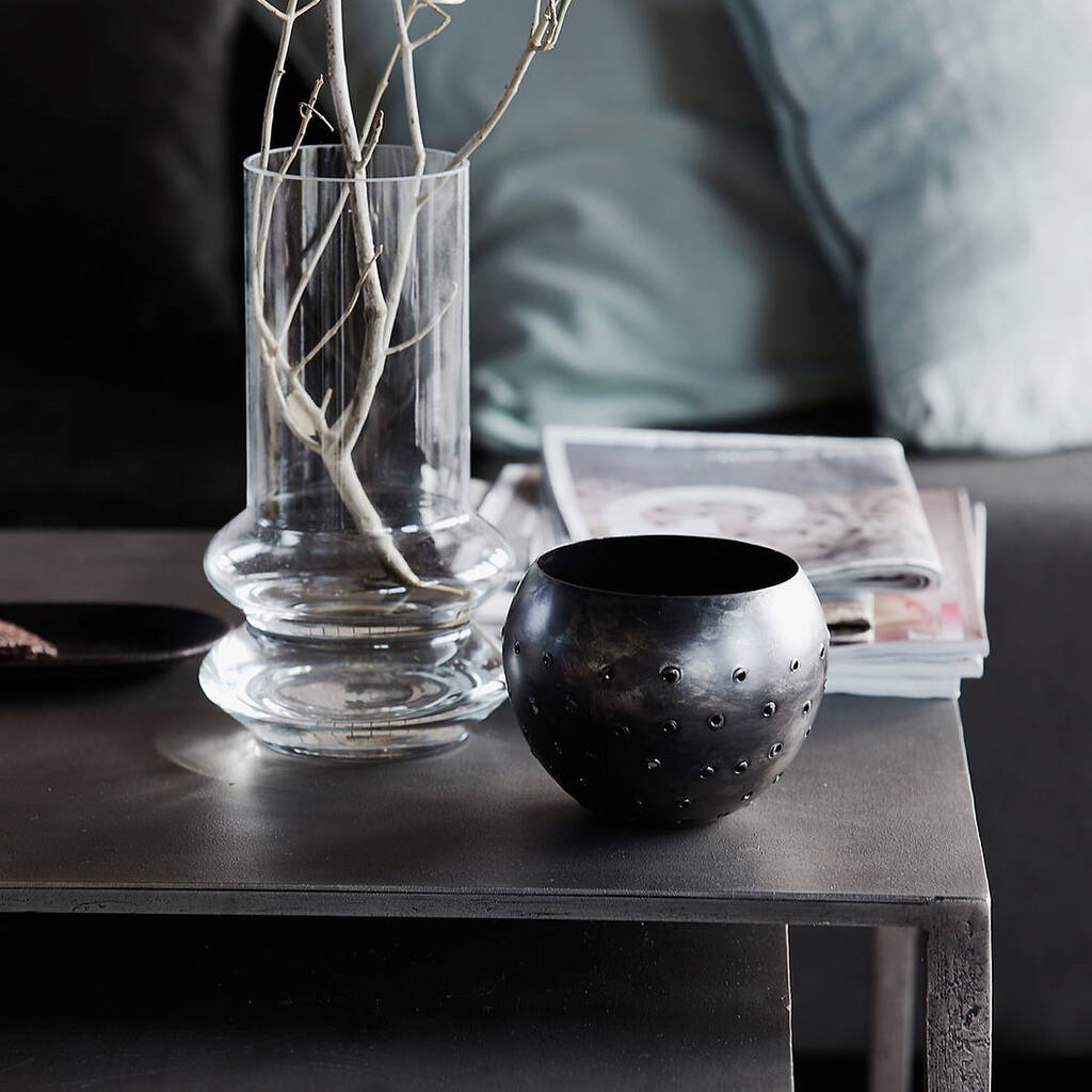 Forms Structured Glass Vase, 1 of 4