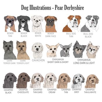 Personalised Illustrated Dog Cushion, 4 of 8