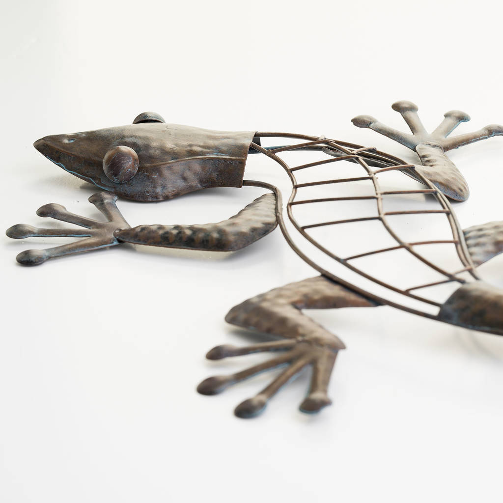 Lizard Wall Decoration By The New Eden - Original CurveD LizarD Wall Decoration