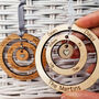 Personalised Wooden Family Hoop Decoration, thumbnail 3 of 4