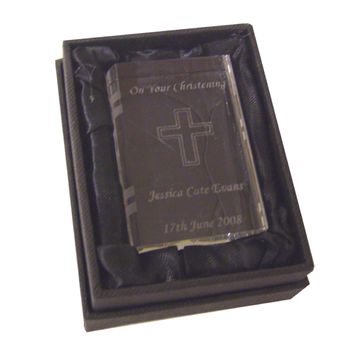 personalised crystal bible by sassy bloom as seen on tv ...