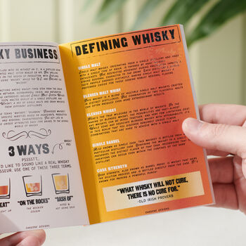 Personalised Pocket Whisky Tasting Notebook, 2 of 7