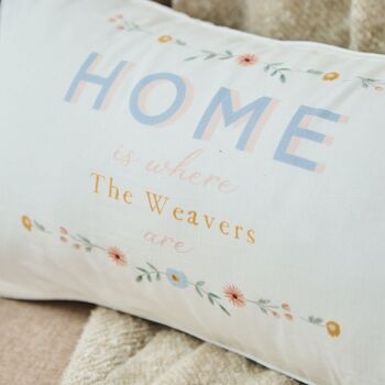 Personalised Home Cushion, 2 of 2