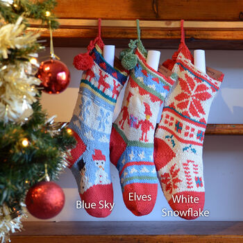 Short Christmas Stocking Personalised, 3 of 6