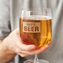 Personalised Craft Beer Glass, thumbnail 4 of 4