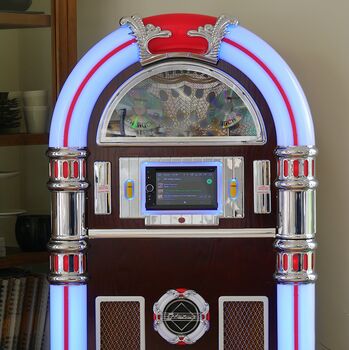 Retro Jukebox With Touch Screen Tablet, 11 of 11