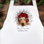 Personalised Christmas Airedale Terrier Break Through, thumbnail 3 of 10