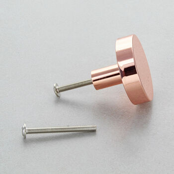 Luxury Rose Gold Cabinet Pull Knobs, 2 of 4
